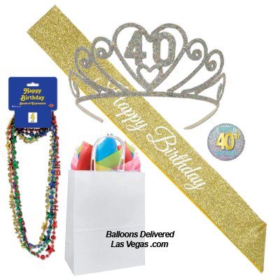 Happy 40th Birthday Party Wear Gift Bag