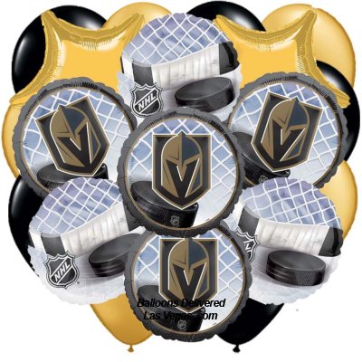Golden Knights NHL 19 Balloon Bouquet