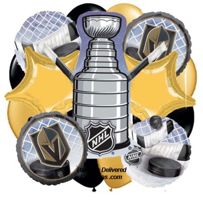 Golden Knights Stanley Cup Champions 17 Balloon Bouquet