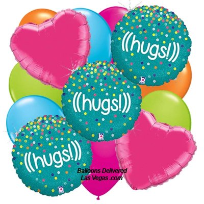 HUGS 13 Balloon Bouquet