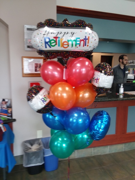 Retirement Balloon Bouquet